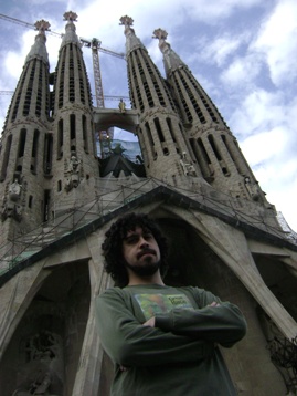 Denis at Sagrada Familia